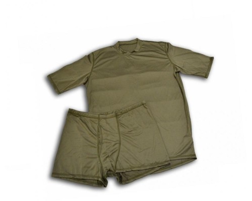 Белье ВКБО (термобелье) влагоотводящее оливковое (футболка и трусы)